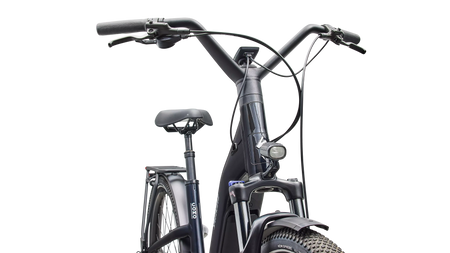 Turbo Como 4.0 – Metallic Dark Navy – Steuerrohr-Detail