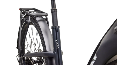 Turbo Como 4.0 – Metallic Dark Navy – Sitzrohr-Detail
