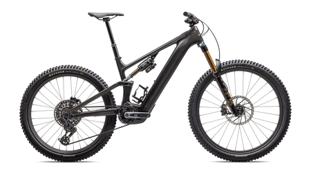 Turbo Levo 4 Pro Gloss Metallic Obsidian / Burnt Gold Metallic – Seitenansicht