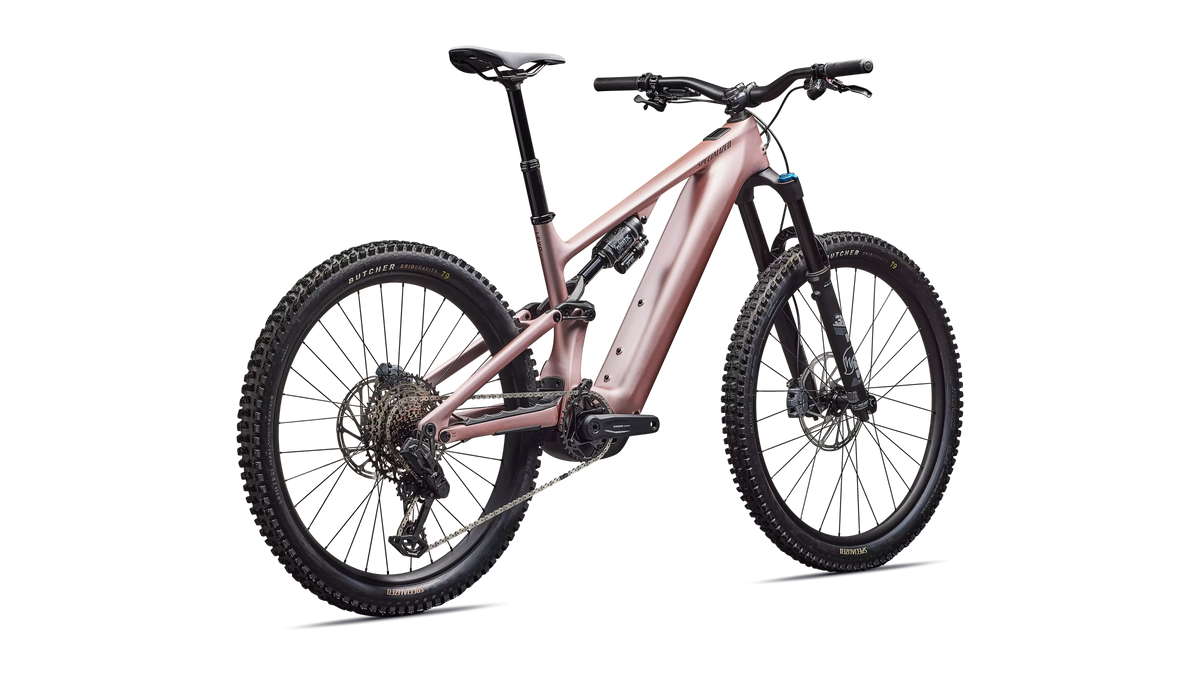 Turbo Levo 4 Comp Carbon – Seitenansicht von hinten