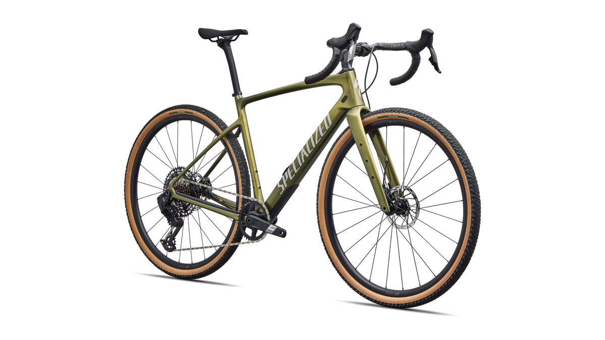 Diverge 4 Comp Carbon – Seitenansicht von vorne
