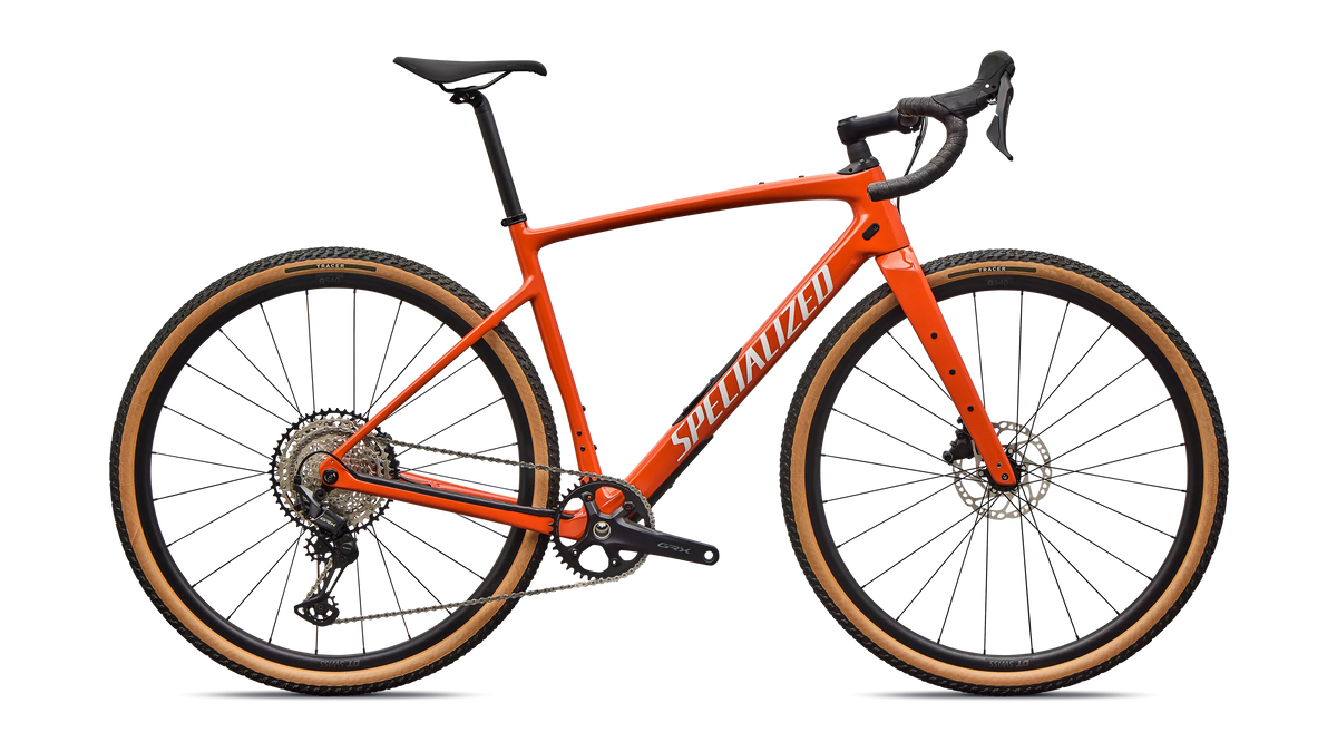 Diverge 4 Sport Carbon Deep Orange – Seitenansicht