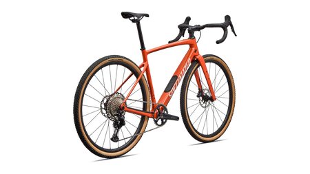 Diverge 4 Sport Carbon Deep Orange – hinten schräg