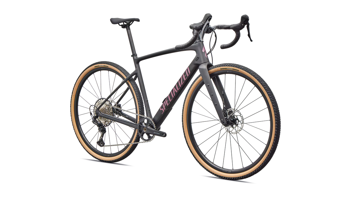 Diverge 4 Sport Carbon Obsidian Metallic – vorne schräg
