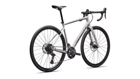 Diverge E5 Gloss Dune White / Ashen Grey – hinten schräg
