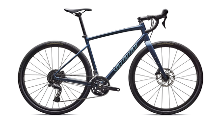 Diverge E5 Satin Cast Blue Metallic / Sea Foam – Seitenansicht